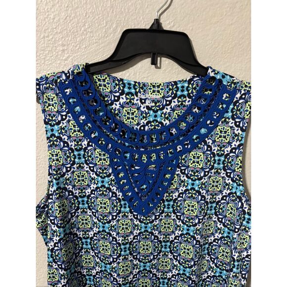 ❤️Kim Rogers Floral Stretch Knit Dress - Picture 3 of 5